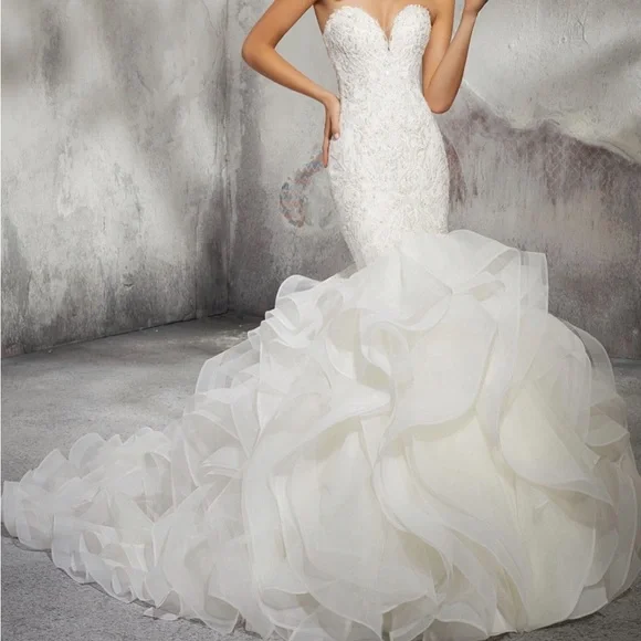 Mori Lee Wedding Dress - Picture 1 of 3